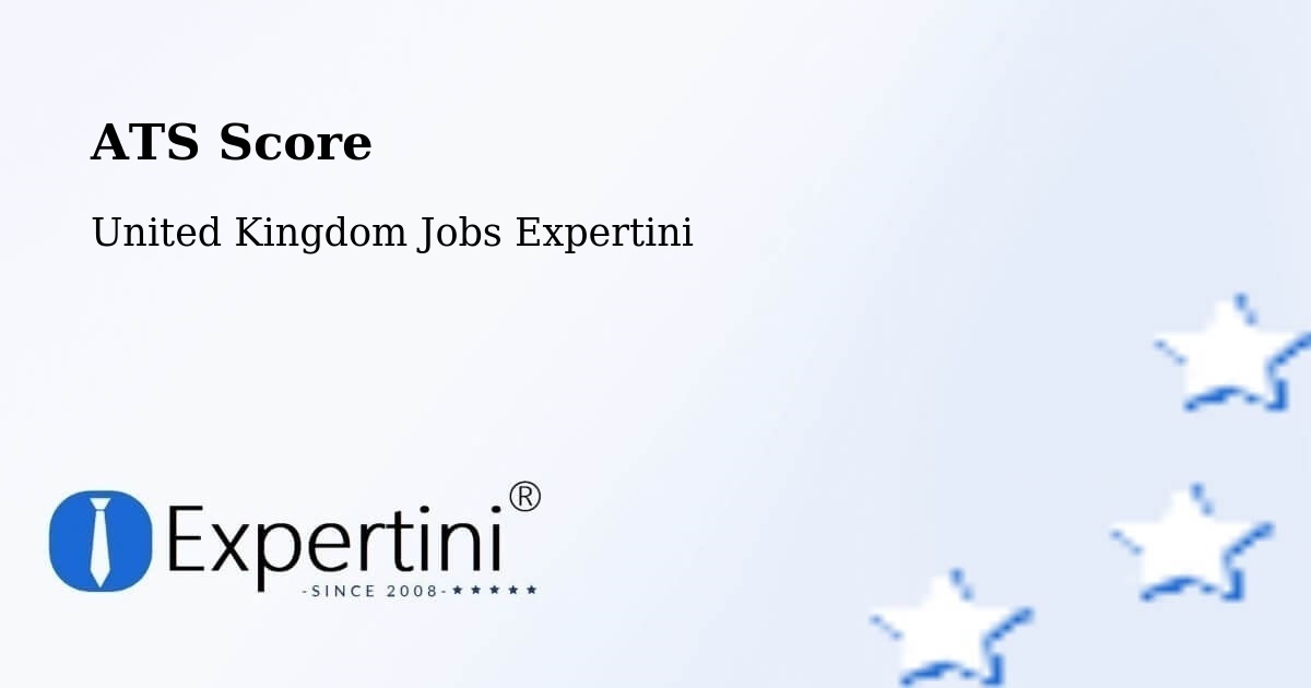 Resume ATS Score & Job Description Match Tool – Ashbourne - United Kingdom Jobs Expertini